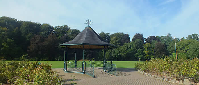 Band Stand in Simmons Park, Okehampton