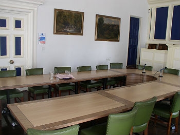 Photo Gallery Image - Meeting table in The Council Chamber