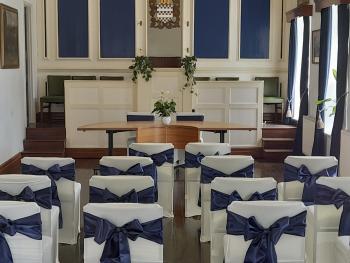 Photo Gallery Image - Council Chamber Wedding Layout