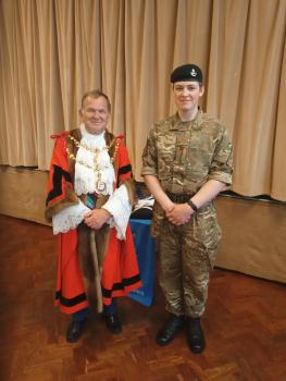 Photo Gallery Image - Mayor and Cadet